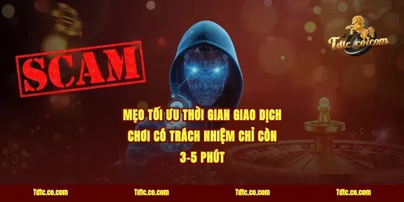 Mẹo tối ưu thời gian giao dịch chơi có trách nhiệm chỉ còn 3-5 phút